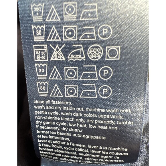 Tommy Hilfiger Men’s Vintage Fit Full Zipper Navy Blue Jacket Size XXL - Picture 6 of 11